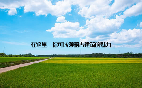 在这里, 你可以领略古建筑的魅力