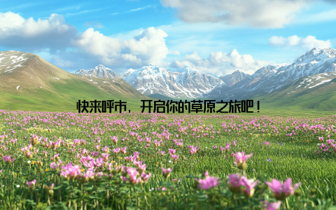快来呼市, 开启你的草原之旅吧!