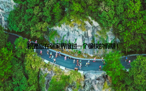 祝愿您在张家界度过一个愉快的假期!