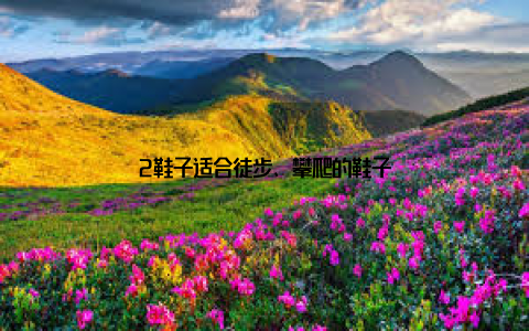 2鞋子适合徒步、攀爬的鞋子